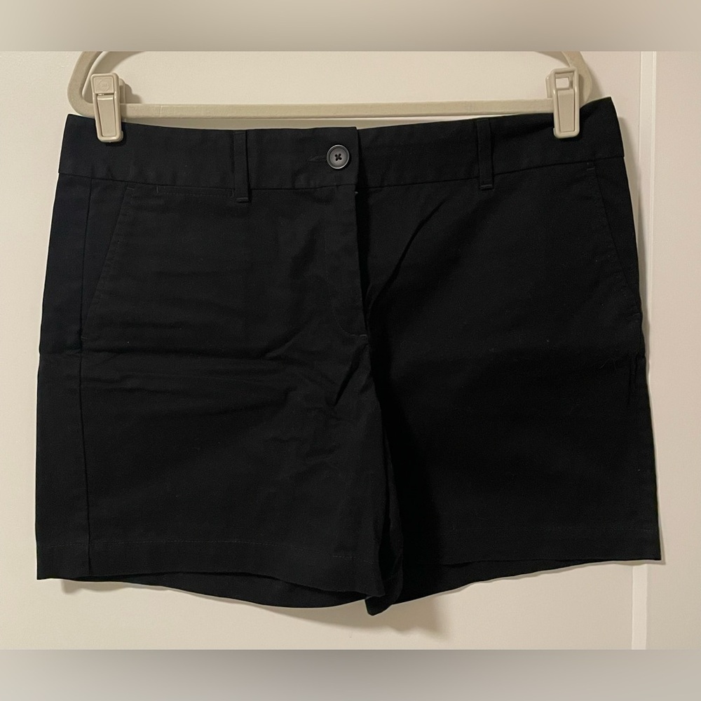 NWT LOFT The Riviera Short 6”, Black, Size 12